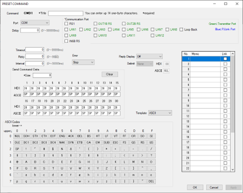 Tool di configurazione