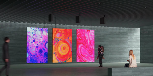 Immagine installazione Museo Sony