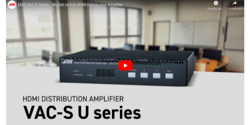 Video IDK serie VAC-S